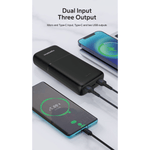 Marsriva Mobile Phone Accessories MARSRIVA power bank 20000mAh, black color | MR-PB20E