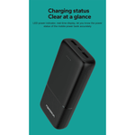 Marsriva Mobile Phone Accessories MARSRIVA power bank 20000mAh, black color | MR-PB20E