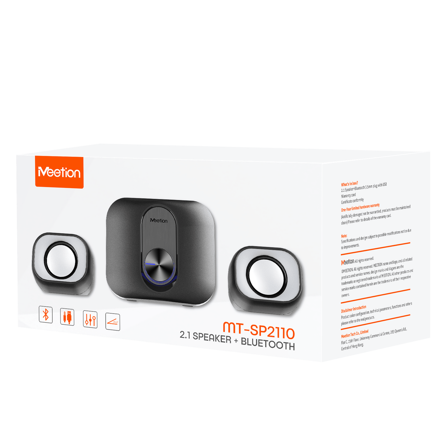 2.1 Office Desktop Speaker 11 Watt Bluetooth /SP2110 - متجر نصر