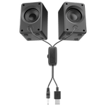 Meetion Audio System Meetion Gaming Stereo Desktop Speakers 3Wattx2 /SP2011