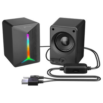 Meetion Audio System Meetion Gaming Stereo Desktop Speakers 3Wattx2 /SP2011