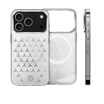 Mercedes Mobile Phone Accessories IPHONE 17 Mercedes MagSafe Frosted IML Case Star IPhone 17 Series | White