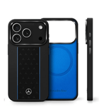 Mercedes Mobile Phone Accessories Mercedes iPhone MagSafe Silicone Case Blue Star | IPHONE 17 Series