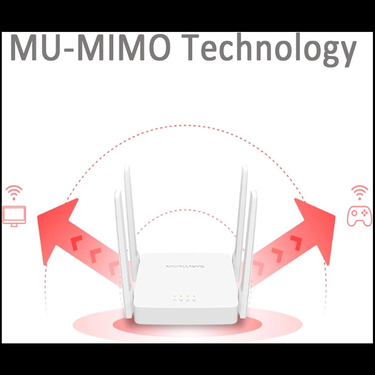 Mercusys AC10 | AC1200 Wireless Dual Band Router - متجر نصر