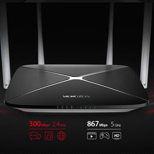 راوتر ثنائي النطاق جيجابت | AC1200 -AC12G - متجر نصر