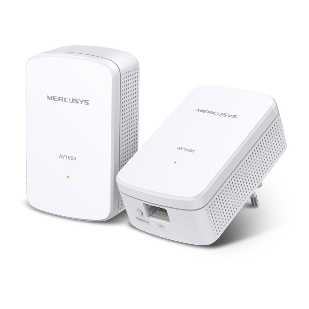 Mercusys AV1000 Gigabit Powerline Starter Kit | MP500 KIT - متجر نصر