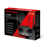 Mercusys Networks Mercusys  AX3000 Dual-Band Gigabit WiFi 6 Router | MR80X