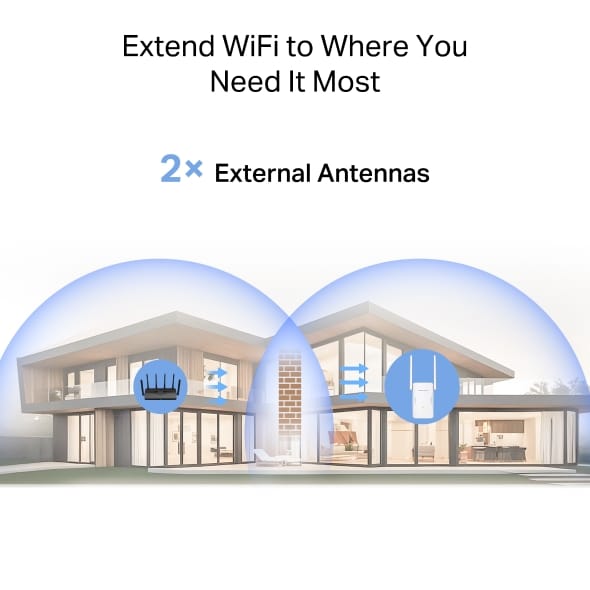 MERCUSYS ME25BE V2 BE3600 Wi-Fi 7 Range Extender | 3.6Gbps Dual-Band - متجر نصر