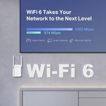 Mercusys Networks Mercusys ME80X | AX3000 Wi-Fi 6 Range Extender