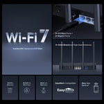 Mercusys Networks Mercusys MR27BE | BE3600 Dual Band Wi-Fi 7 Router