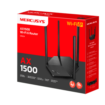 Mercusys Networks Mercusys MR60X AX1500 Dual-Band Wi-Fi 6 Router