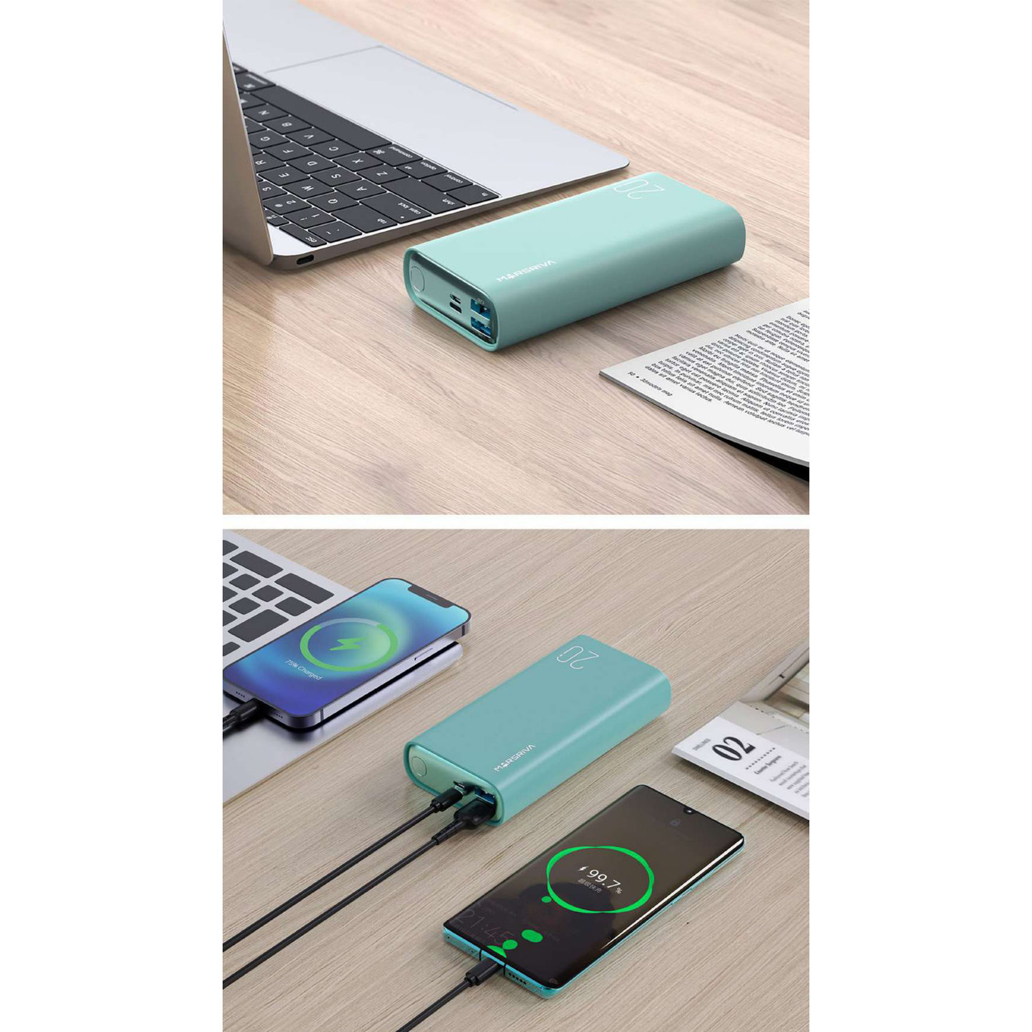 MARSRIVA Power Bank 20000mAh Fast Charging | MR-PB20 - متجر نصر