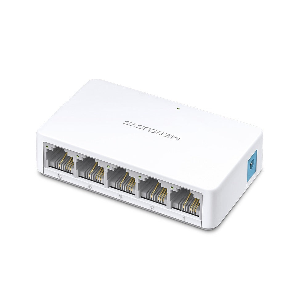سويتش Mercusys مكتبي بـ 5 منافذ 10/100Mbps | MS105 - متجر نصر