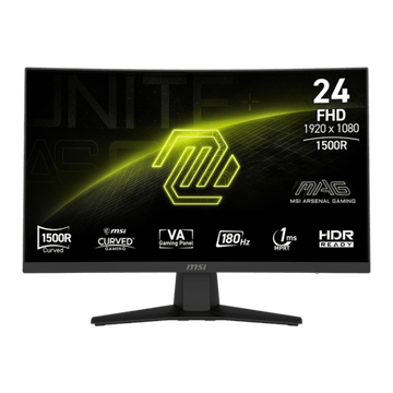 MSI Gaming Monitor 24" | MAG244C | VA | 180Hz | 1ms | Curved - متجر نصر