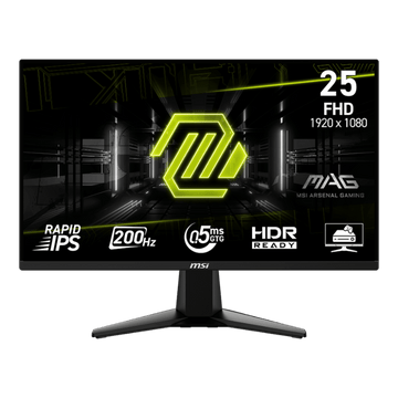 MSI Gaming Monitor 25" | MAG255F E20 | Rapid IPS | 200Hz | 0.5ms - متجر نصر