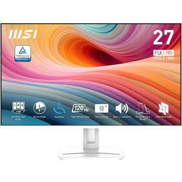 MSI Gaming Monitor 27" | MP275 E2 | IPS | 120Hz | 1ms (White) - متجر نصر