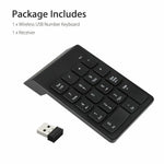 None Brand Accessories USB Wireless Mini Numeric Keypad