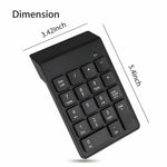 None Brand Accessories USB Wireless Mini Numeric Keypad