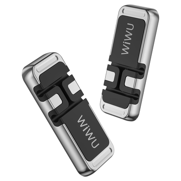 WiWU USB Cable Organizer Cord Clips Holder for Desk Car | CH011