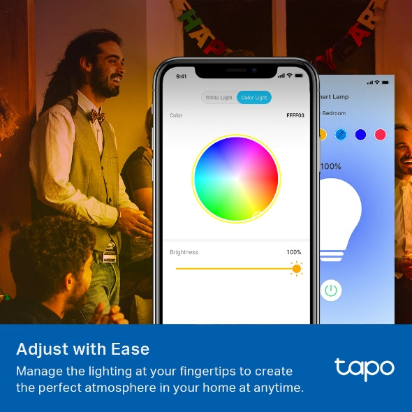 Tapo Smart Wi-Fi Light Bulb, Multi color / Tapo L530E