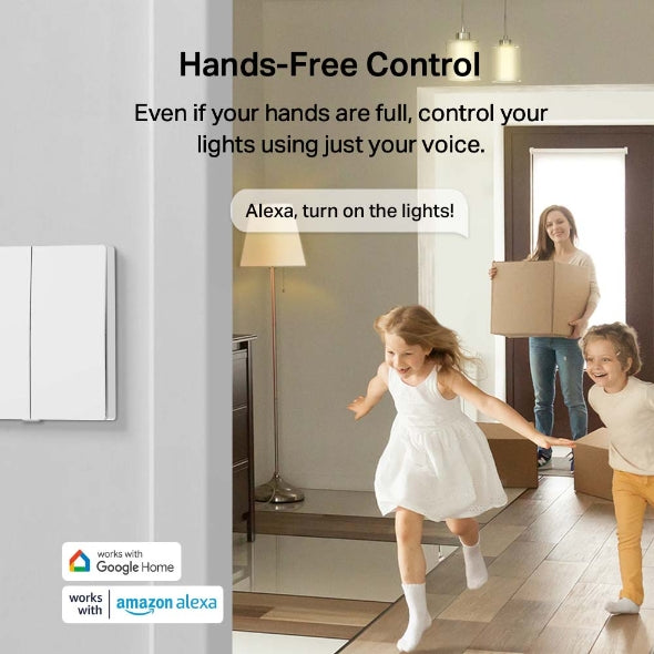 Tapo Smart Light Switch 2-Gang 1-Way / Tapo S220