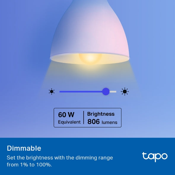 Tapo Smart Wi-Fi Light Bulb, Multi color / Tapo L530E