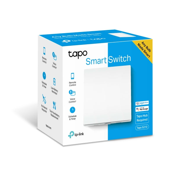 Tapo Smart Light Switch 1-Gang 1-Way / Tapo S210