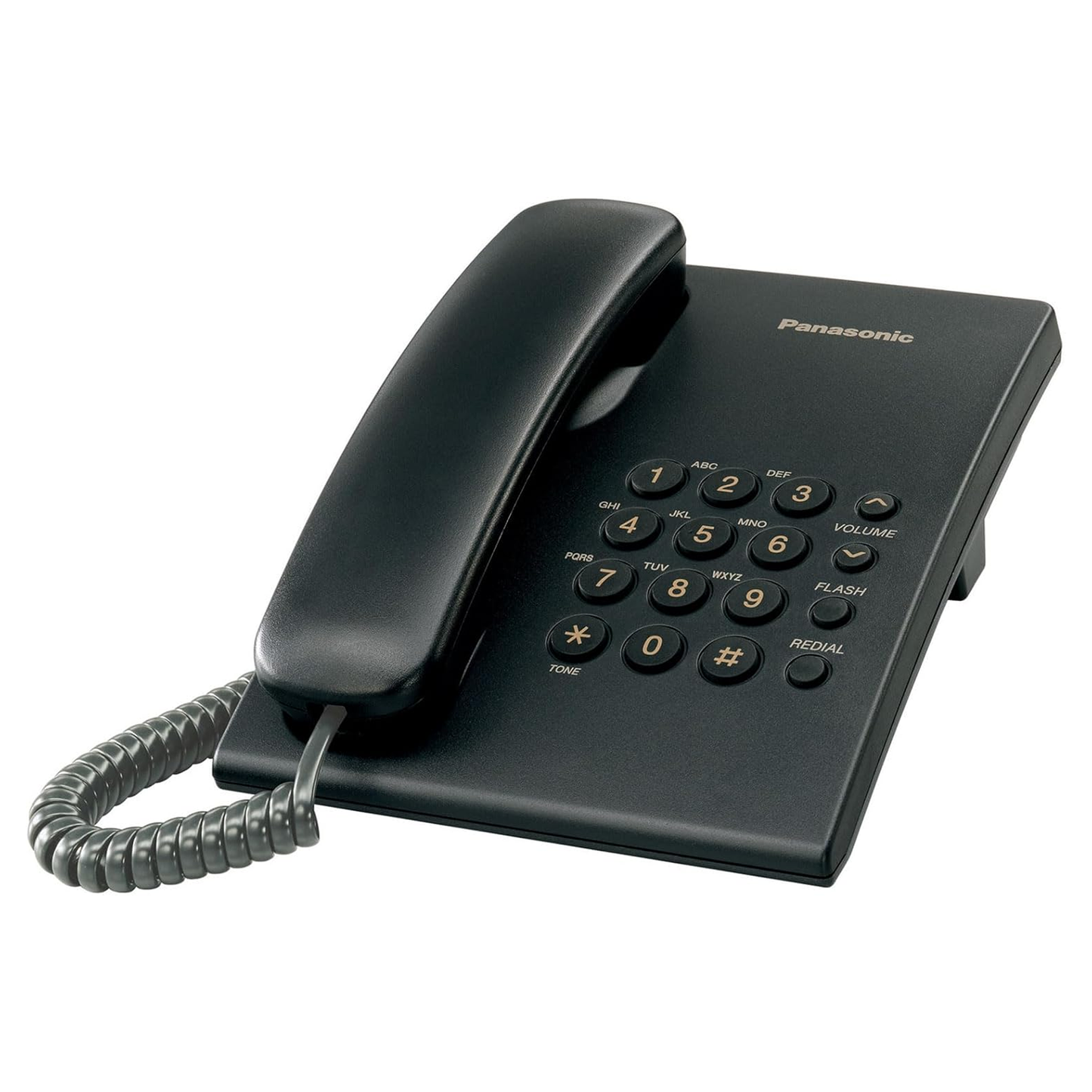 Panasonic KX-TS500FX Integrated Corded Telephone, Black متجر نصر