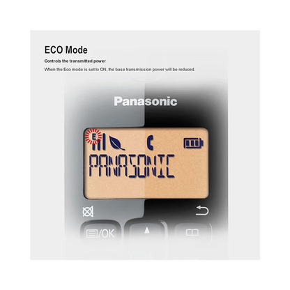 Panasonic KX-TGB110 - Cordless Telephone - Black متجر نصر