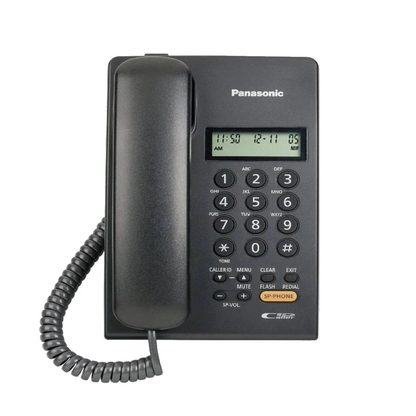 Panasonic KX-TSC62 Corded Phone - Black متجر نصر