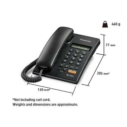 Panasonic KX-TSC62 Corded Phone - Black متجر نصر