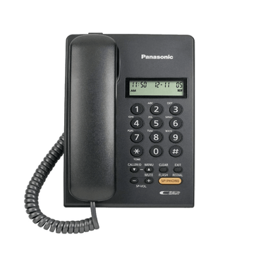 Panasonic Phone & Conference Panasonic KX-TSC62 Corded Phone - Black