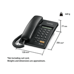 Panasonic Phone & Conference Panasonic KX-TSC62 Corded Phone - Black