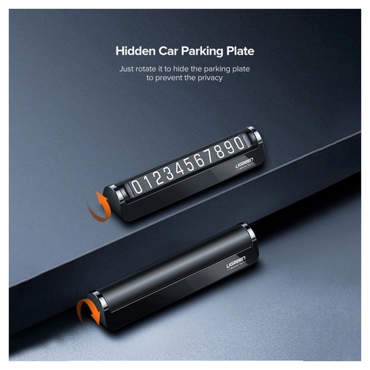 UGREEN Double Number Plate Temporary Parking Card / 60326 متجر نصر