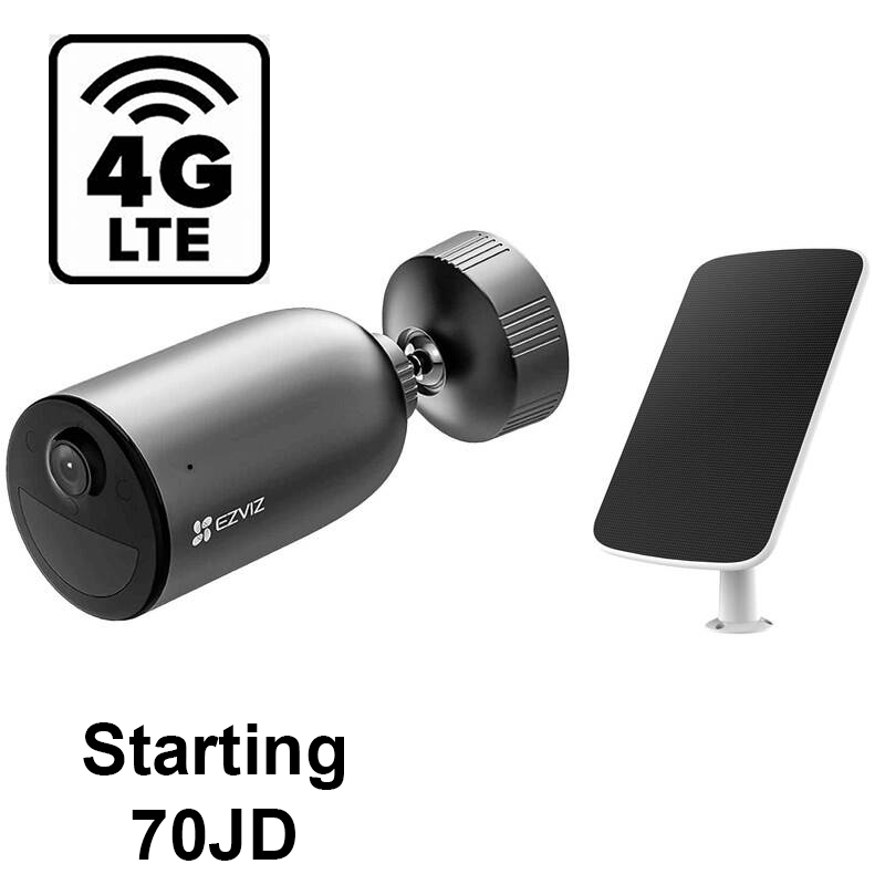 (4G Sim) 3mp Battery Power Camera-EB3