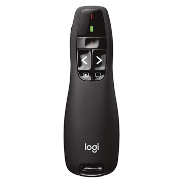 Logitech R400 Wireless Presenter Remote Clicker with Laser Pointer متجر نصر