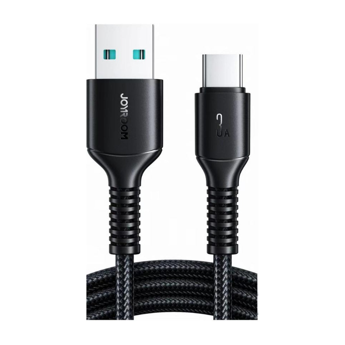 كيبل شحن سريع JOYROOM Long-Lasting Series مضفّر بالنايلون بطول 1m، 3A USB-A / 60W C إلى C / 30W C إلى Lightning | S-A9U - متجر نصر