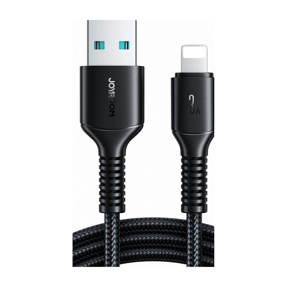 كيبل شحن سريع JOYROOM Long-Lasting Series مضفّر بالنايلون بطول 1m، 3A USB-A / 60W C إلى C / 30W C إلى Lightning | S-A9U - متجر نصر