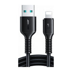 JOYROOM Long-Lasting Series Nylon Braided Fast Charging Cable 1m, 3A USB-A / 60W C to C / 30W C to Lightning | S-A9U