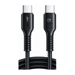 JOYROOM Long-Lasting Series Nylon Braided Fast Charging Cable 1m, 3A USB-A / 60W C to C / 30W C to Lightning | S-A9U
