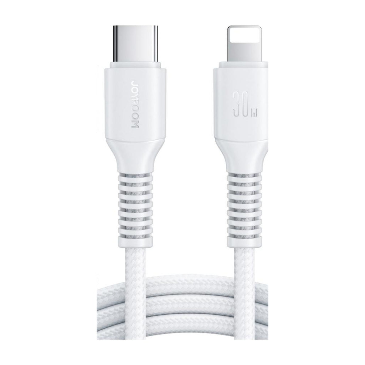 كيبل شحن سريع JOYROOM Long-Lasting Series مضفّر بالنايلون بطول 1m، 3A USB-A / 60W C إلى C / 30W C إلى Lightning | S-A9U - متجر نصر