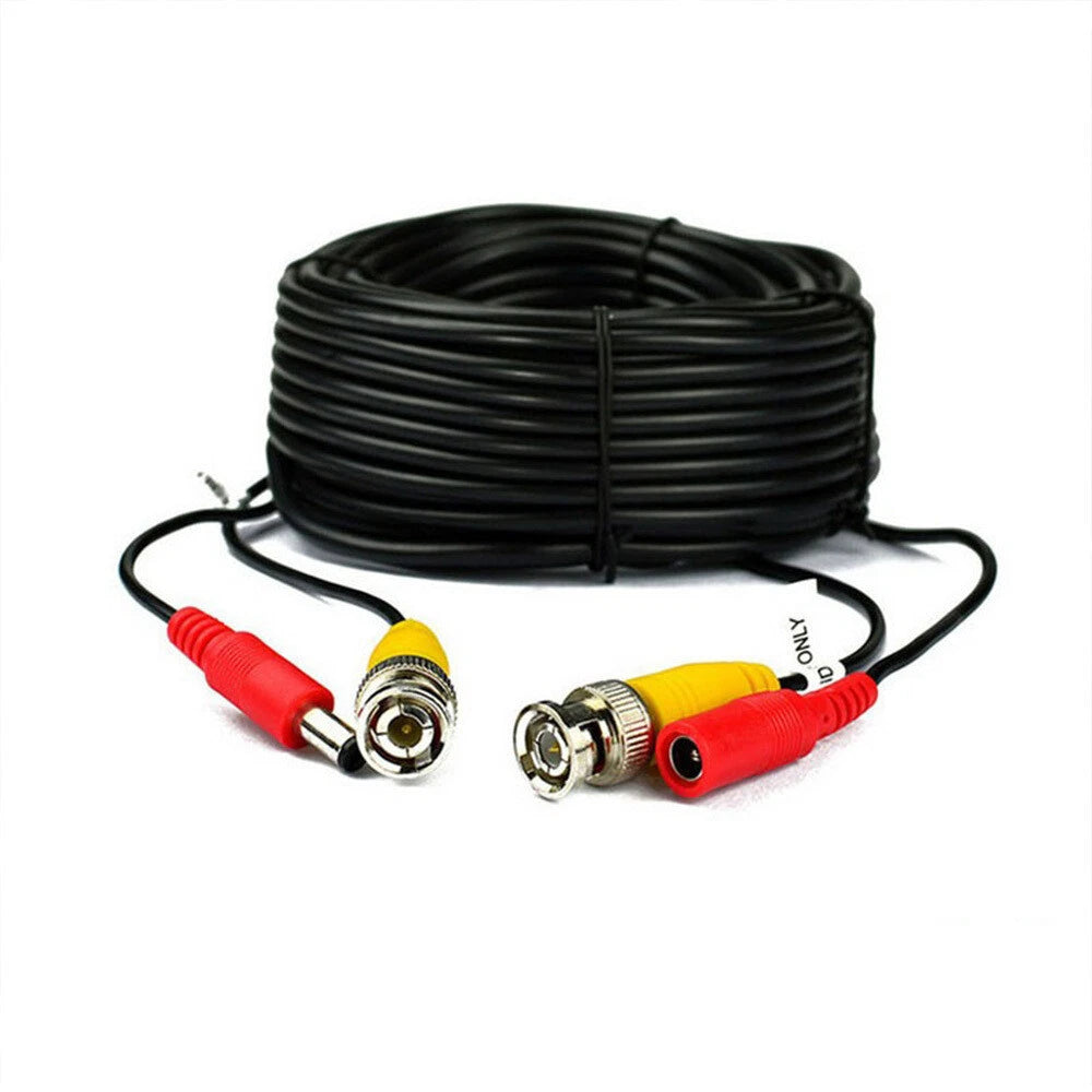 Coaxial Camera Cable with Power (Multi Cable Lengths) - متجر نصر