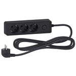 Schneider Accessories Schneider Power Strip 3 Gang | White/Black | 1.5/3 Meter | EU Plug