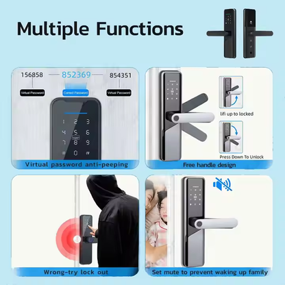 Smart Lock with Fingerprint | SE49x | SE51x متجر نصر