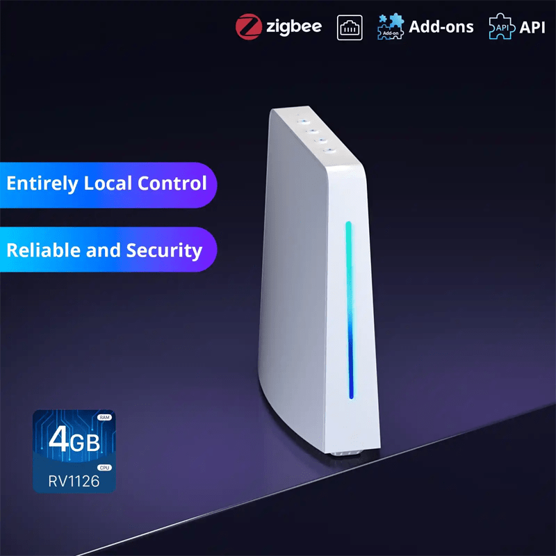 جهاز Sonoff iHost AIBridge-26 Smart Home Hub (ذاكرة وصول عشوائي 4 جيجابايت) - تحكم محلي مع دعم Zigbee وWiFi وMatter - متجر نصر