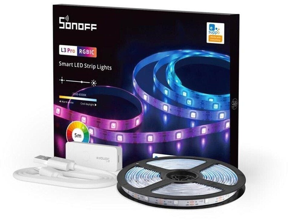 SONOFF RGB Smart LED Strip Lights | Sonoff  L3-5M - متجر نصر