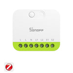 Sonoff Smart Home With Neutral (MINI-ZB2GS) Sonoff-C MINI DUO Zigbee 2-Gang Smart Switch (Neutral / No Neutral) | MINI-ZB2GS