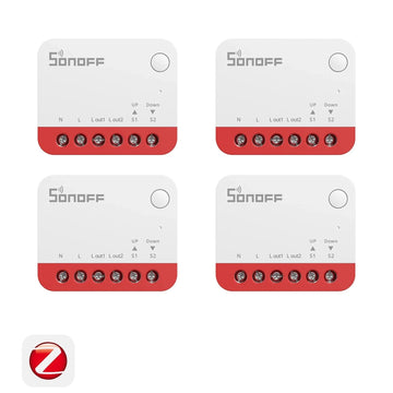 Sonoff Smart Home Zigbee Smart Roller Shutter Switch Modules (4 Pack) | Sonoff MINI-ZBRBS