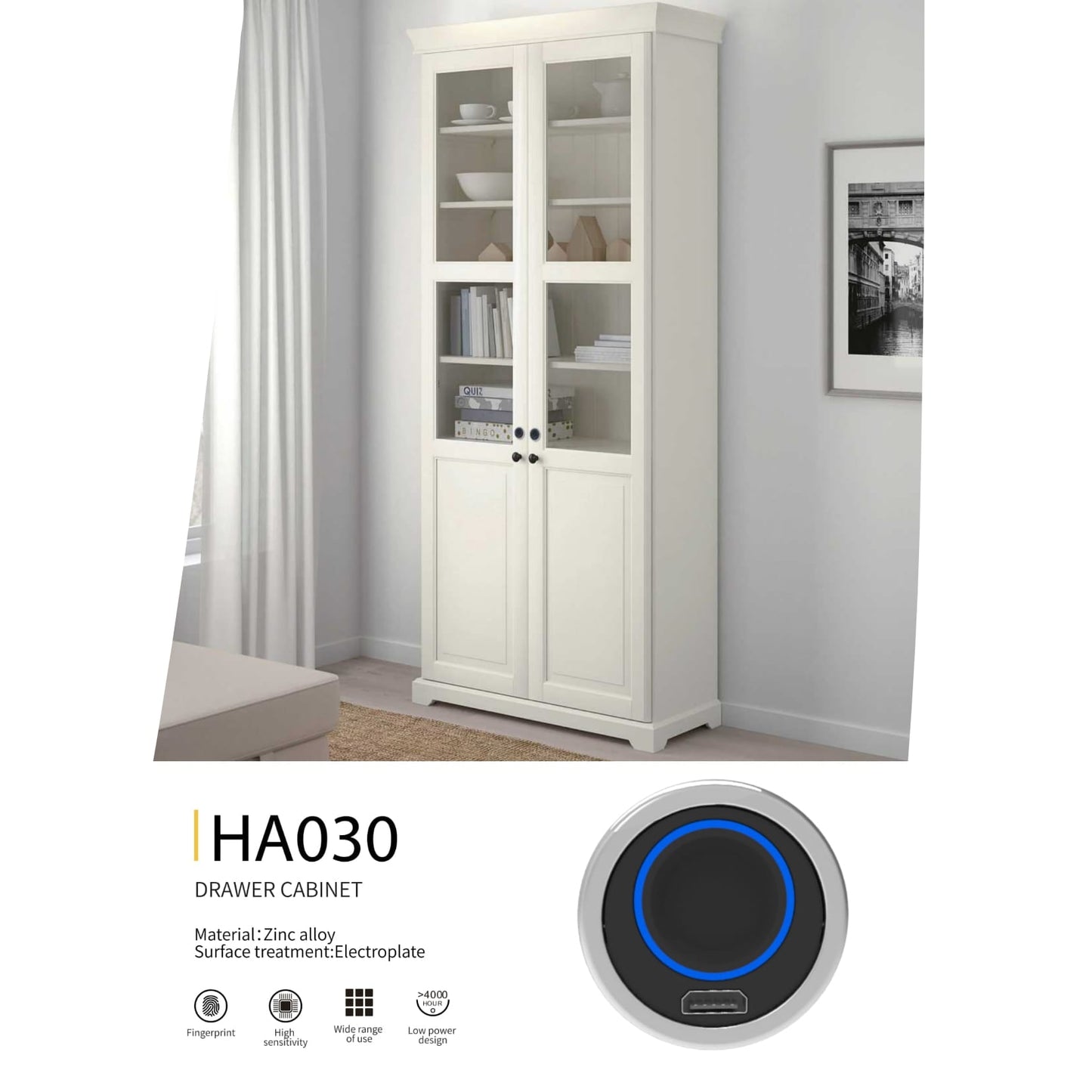 Smart Cabinet or Drawer Lock | HA030 - متجر نصر