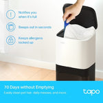 Tapo Home Appliance Robot Vacuum & Mop + Smart Auto-Empty Dock / Tapo RV10 Plus